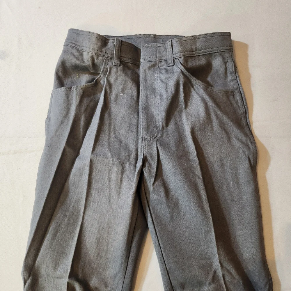 Gray Wrangler Reserve Flex-Fit Straight-Leg‎ Pants Size 33x32